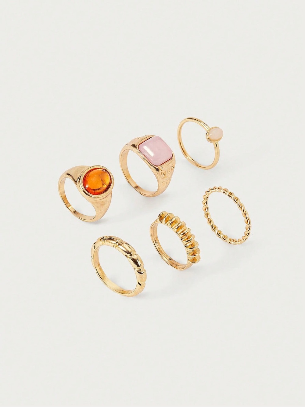 Boho ring set M1845